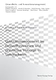 Produkt-Bild: Qualit&auml;tsmanagement im Gesundheitswesen und pr&auml;ventive Vorsorge in Unternehmen