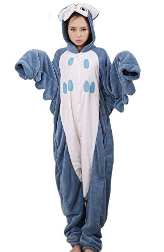 LATH.PIN® Unisex Costume Animal Cosplay Onesie Adult Pajamas Anime Cartoon Sleepwear