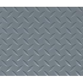 G-Floor Garage Shop Floor Coverings - 10ft. x 24ft., Diamond Design, Slate Gray, Model#... by Better Life Technology