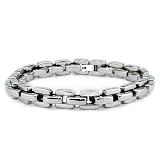Stainless Steel Men's Bracelet (10mm) 9 Inches