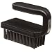 Aven 23009 Black Polypropylene ESD Safe Brush, Style #9, 90mm Length