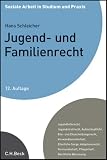 Jugend- und Familienrecht: Kinder- und Jugendhilferecht, Jugendstrafrecht, Aufsichtspflicht, Ehe- und ehescheidungsrecht, Verwandtenunterhalt, Elterliche ... Vormundschaft, Pflegeschaft, Betreuungsrecht - Hans Schleicher
