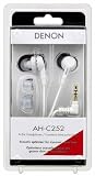 Denon AH-C252W In-Ear Headphones (White)