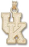 Kentucky Wildcats Solid 10K Gold ''UK'' Pendant