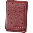 Cross Vertical Dark Red Leather Card Case