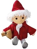 Heunec 648975 - Unser Sandmann Sandmannpuppe mit Vinylkopf und Umhang, 20 cm
