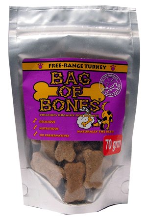 オーガニックドッグスナック 七面鳥 Sサイズ (70g) （犬用）