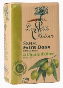 Senteurs Le Petit Olivier A L'Huile D'Olive De Provence 8.8 Oz. Olive Oil Soap Bar From France by Senteurs Provencales by Senteurs Provencales