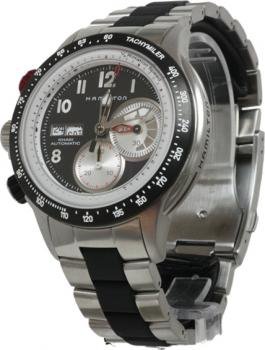 Hamilton Khaki Aviation Tachymiler Stainless Steel Black Dial Men's Watch Hamilton Khaki Aviation Tachymiler Stainless Steel Black Dial Men's Watch