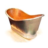 D'Vontz TCJ7137 Juliana Large Copper Bath Tub