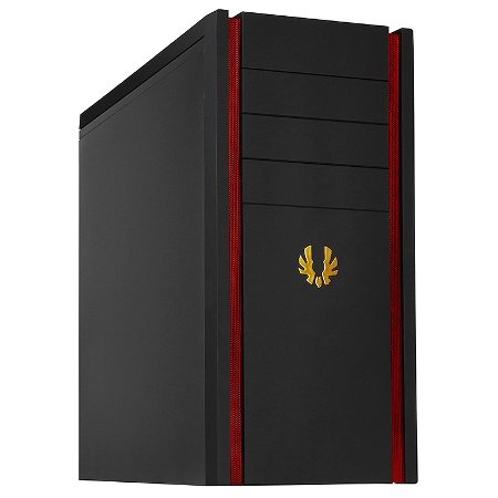 BitFenix Shinobi DE Edition Midi-Tower PC-Geh&auml;use (micro ATX, 4x USB 2.0) schwarz/rot/gold