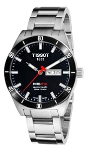 Tissot Men's T0444302105100 PRS 516 Black Day Date Dial Watch