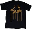 The Godfather Puppeteer Image Leave the Gun Black Tee T-Shirt