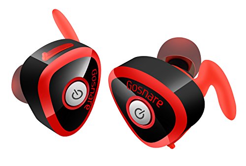 True Wireless Earphones Stereo Bluetooth Headphones In-ear Sports Earbuds with Mic & Noise Cancelling for Bluetooth Device