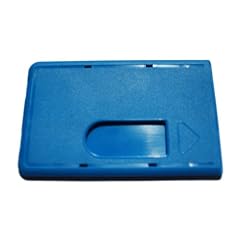 Ausweish�llen Polycarbonat 57mm x 90mm blau