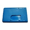 Ausweish�llen Polycarbonat 57mm x 90mm blau
