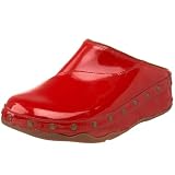 FitFlop Women’s Happy Gogh Toning Clog,Poppy Red,9 M US