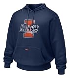 Illinois Fighting Illini Nike Navy Classic Logo Hoody