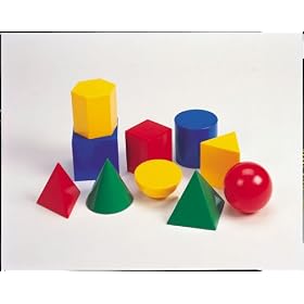 Large Geosolids� Plastic Shapes (Set of 10)