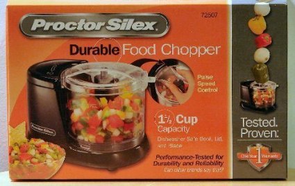 Chopper Food 1-1/2cup Black