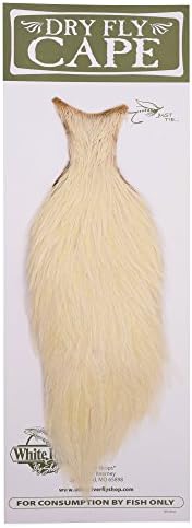 White River Fly Shop Dry Fly Capes (Cream)