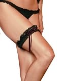 Woven Velvet Ribbon Garter