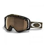 Oakley Crowbar Goggle - Adult - Jet-Black-Ghost-Text/Gold-Irdium
