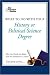 What to Do with Your History or Political Science Degree (Princeton Review)