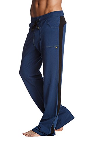 4-rth Eco-Track Pant-Blue & Black-M