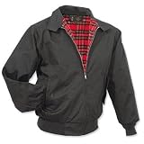 Surplus King George 59 HARRINGTON Jacket -schwarz- Größe: S-XXL