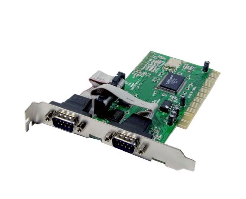 Syba SD-PCI-2S PCI 32-Bit 2x Port Serial DB9 Card, Netmos 9835 NM 9865 Chipset