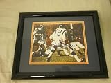 Gale Sayers Chicago Bears Autographed Framed Photo JSA - Framed NFL Photos, Plaques and Collages