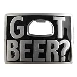 O1 Got Beer Bottle Opener Belt Buckle