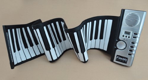 2012 Hot Sell Musical Piano 61 Keys Roll up Piano for Holiday Thanksgiving Gift Toy New product image