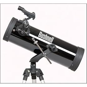 Click here to buy Bushnell 786114 4.5-Inch Reflector Altaz Short Tube Telescope (Black) by Bushnell.