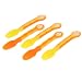 Vital Baby 5 Pack Soft Tip Baby's 1st Spoons, Orange