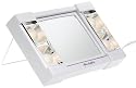 Jerdon Mirror J1010 Table Top Makeup Mirror, White