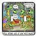 Londons Times Funny Animals Cartoons - Eye Of Newt Bars - Light Switch Covers - doubl...
