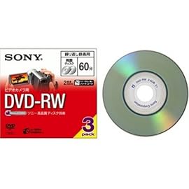 ソニー DVD-RW 録画用8cm両面 (標準60分) 3枚入 3DMW60A