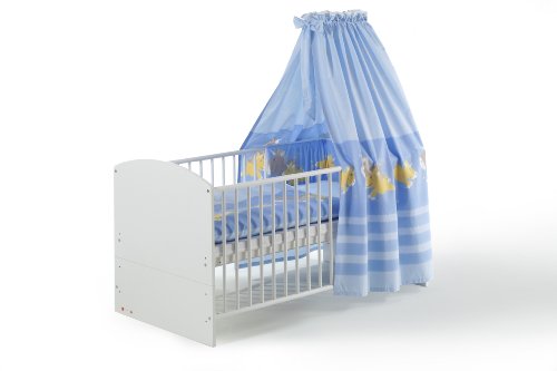 Schardt 04 498 02 02 1/595 Schardt Kinderkomplettbett ClassicLine 70x140 cm Dekor Wei&szlig; ink Preisvergleich