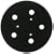 Porter-Cable 13905 5-Inch Contour Hook and Loop Replacement Pad (for 333 Random Orbit Sander)