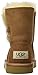 UGG Girls Bailey Button Toddler Chestnut Winter Boot - 12