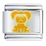 Cute Brown Bear Animals Italian Charms Bracelet Link