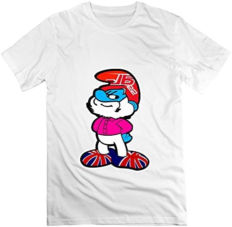 AOPO Jenson Button F1 LOGO O-Neck Shirt For Men X-Large White