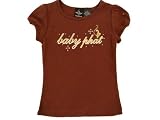 Baby Phat Little Girlz Embroidered Bling Logo Tee