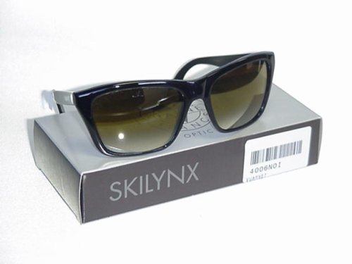 Vuarnet PX4000 Black Wayfarer Skilynx Sunglasses 006