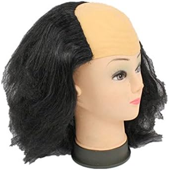 Conride® 2016 Masquerade supplies bald bald wig wig wig funny old lady wig (Black)