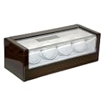 Pangaea Quad Automatic Watch Winder Q480 (Dark Gloss Cherrywood)
