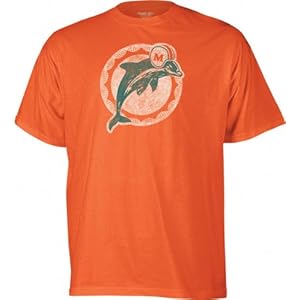 Miami Dolphins Classic NFL Throwback Logo T-Shirt