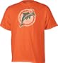 Miami Dolphins Classic NFL Throwback Logo T-Shirt - Large